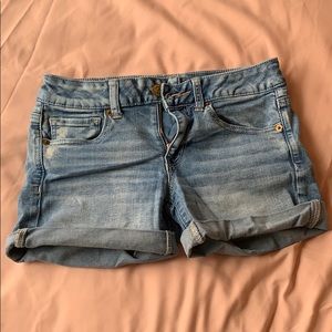 American Eagle Midi Jean Shorts
